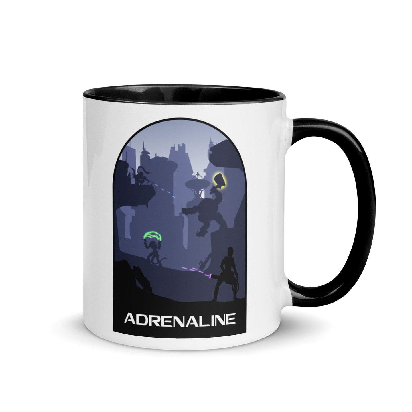 Adrenaline Minimalist Board Game Mug