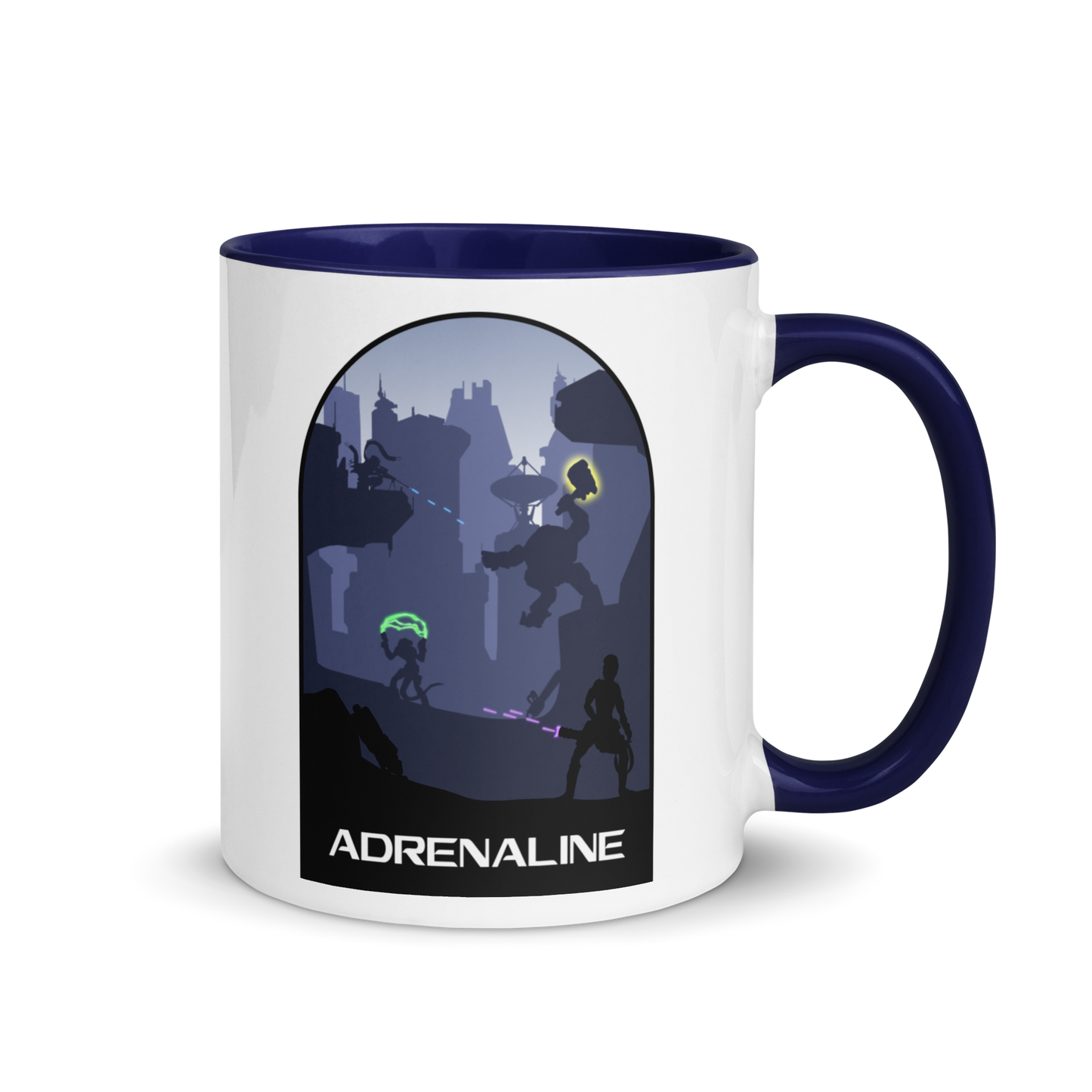 Adrenaline Minimalist Board Game Mug