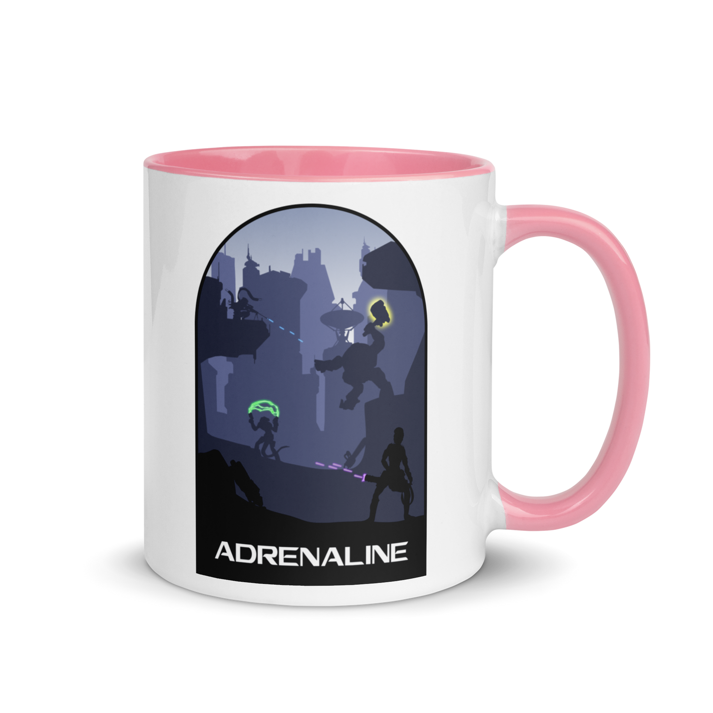 Adrenaline Minimalist Board Game Mug