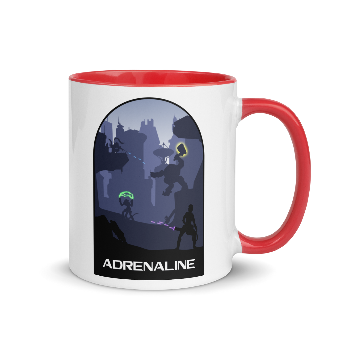 Adrenaline Minimalist Board Game Mug