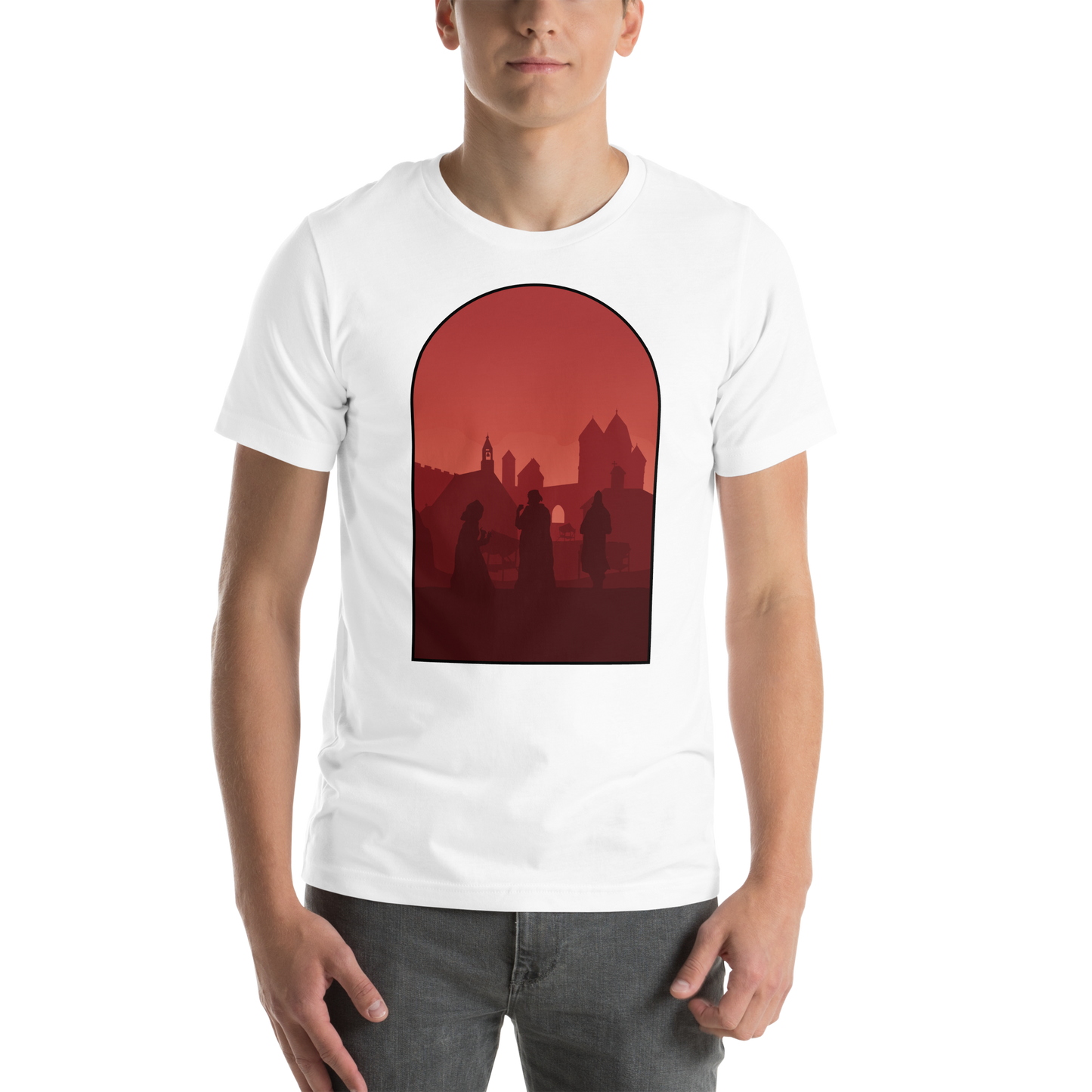 Architects of the West Kingdom Minimalist Board Game Unisex T-Shirt