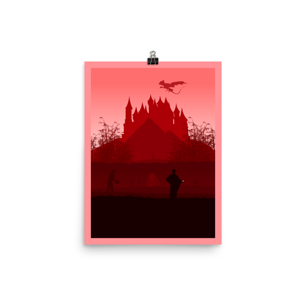 Card Drafting Board Game Mechanic Minimalist Board Game Art Poster