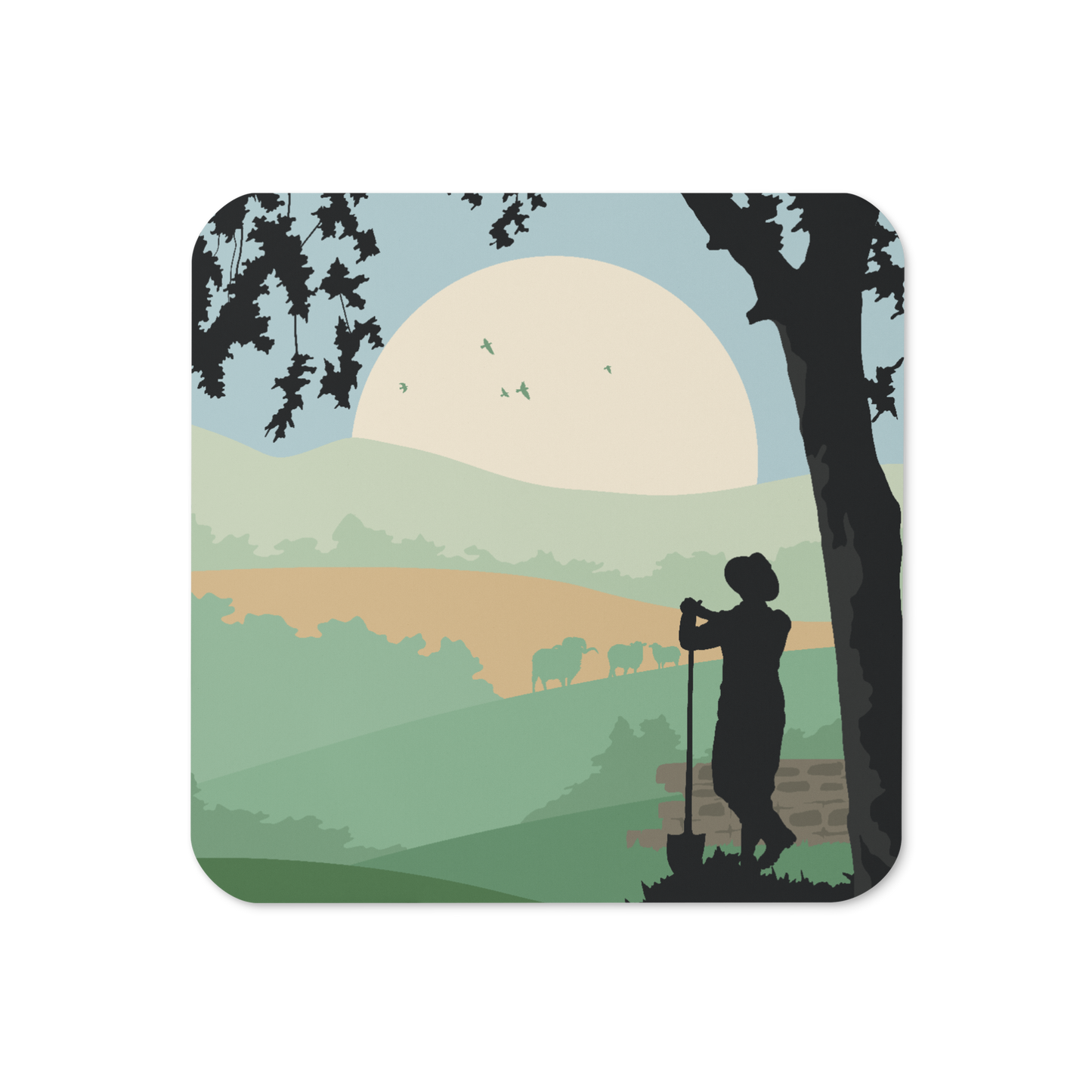 Farming Tabletop Gaming Inspired Coaster