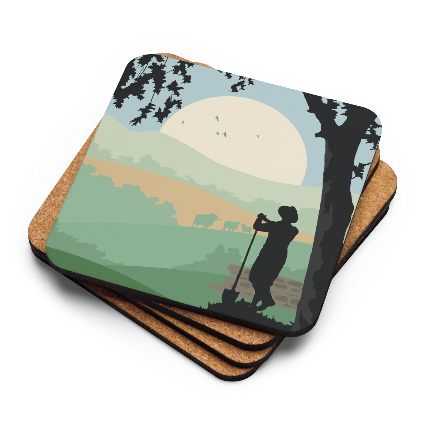 Farming Tabletop Gaming Inspired Coaster