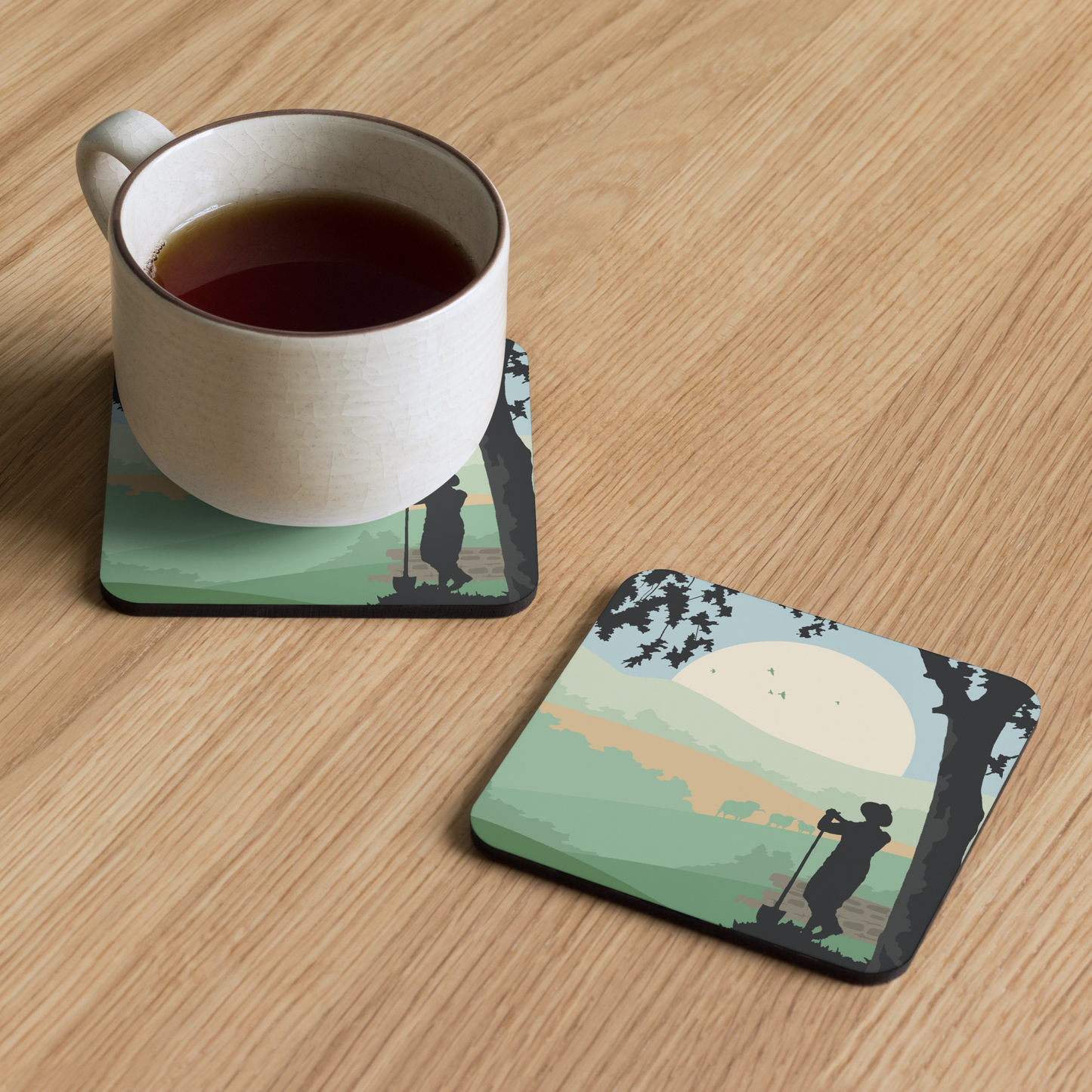 Farming Tabletop Gaming Inspired Coaster