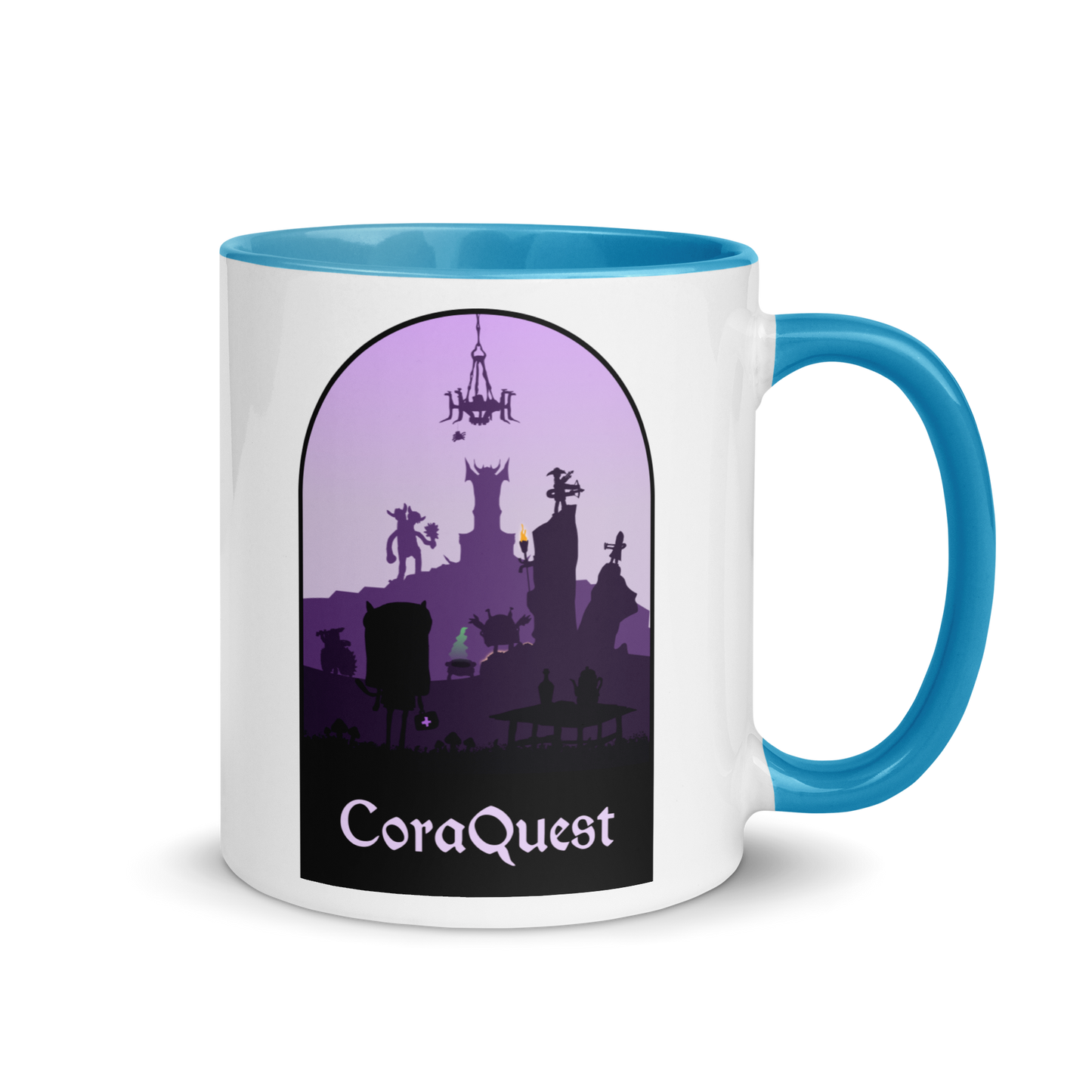 CoraQuest Minimalist Board Game Mug