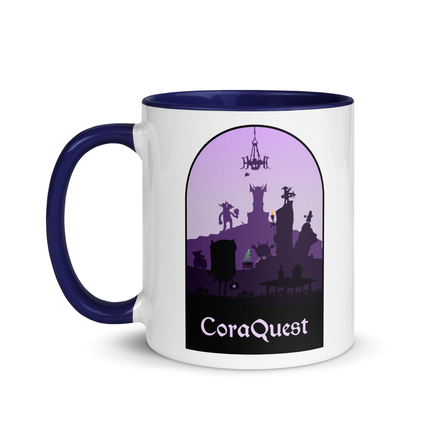 CoraQuest Minimalist Board Game Mug
