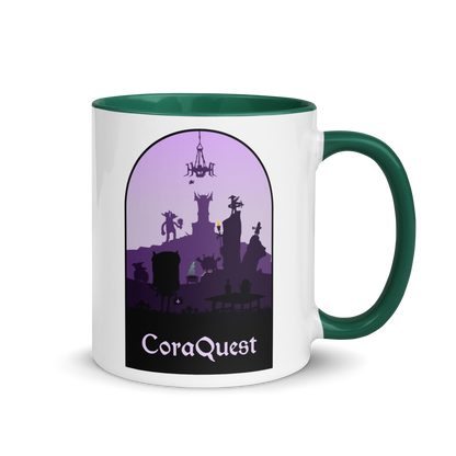 CoraQuest Minimalist Board Game Mug