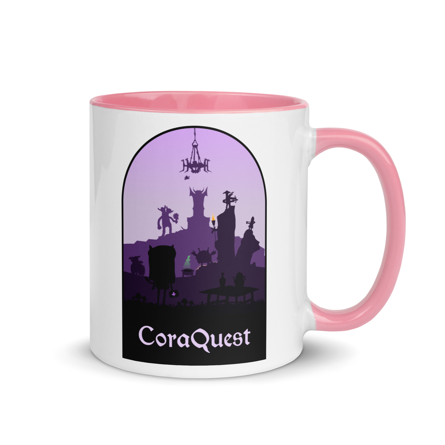 CoraQuest Minimalist Board Game Mug