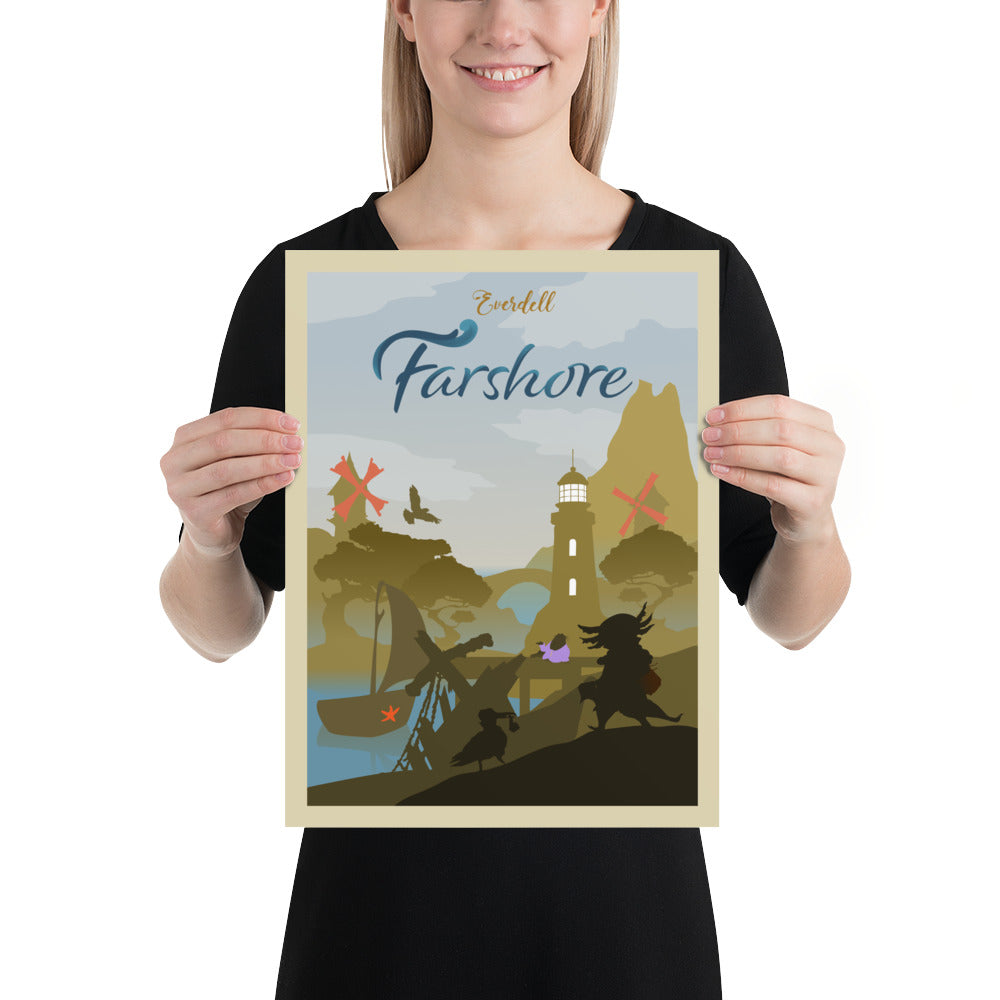 Everdell Farshore Minimalist Board Game Art Poster
