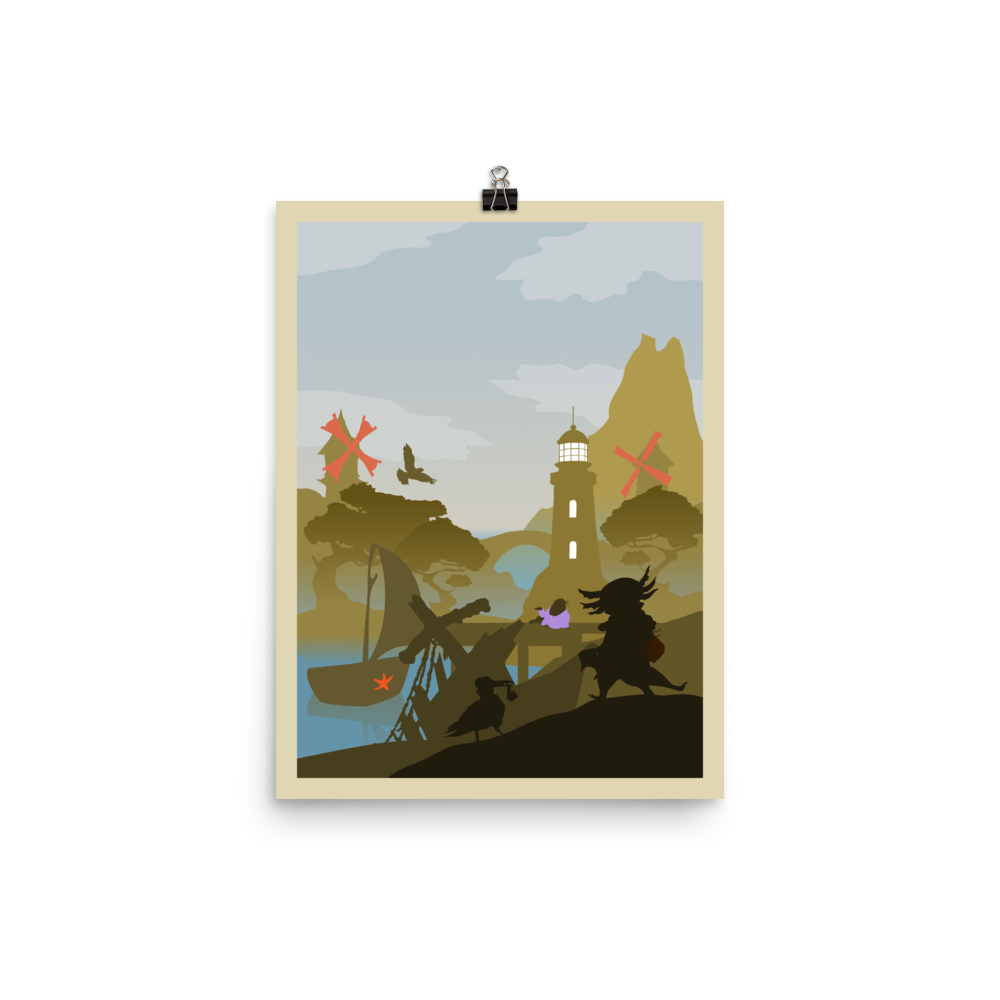 Everdell Farshore Minimalist Board Game Art Poster