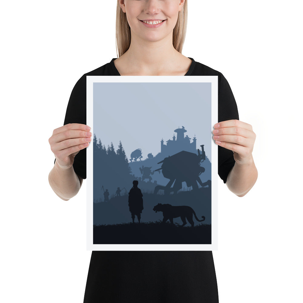Expeditions Minimalist Board Game Art Poster