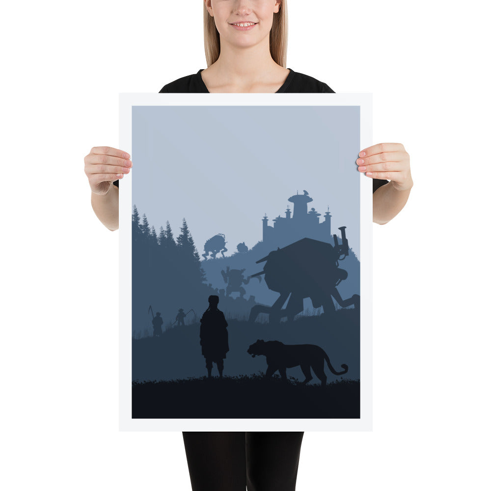 Expeditions Minimalist Board Game Art Poster