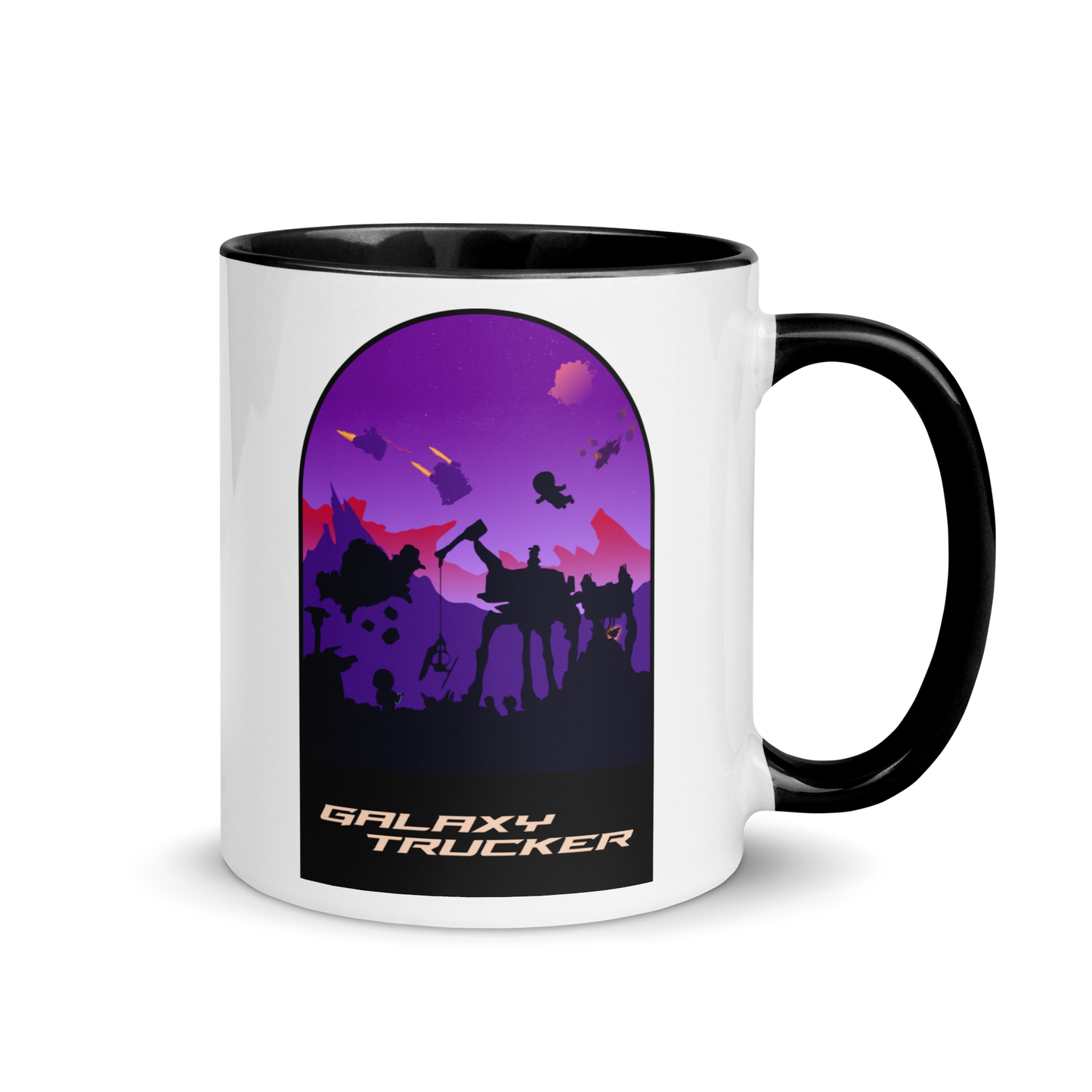 Galaxy Trucker (Twilight) Minimalist Board Game Mug
