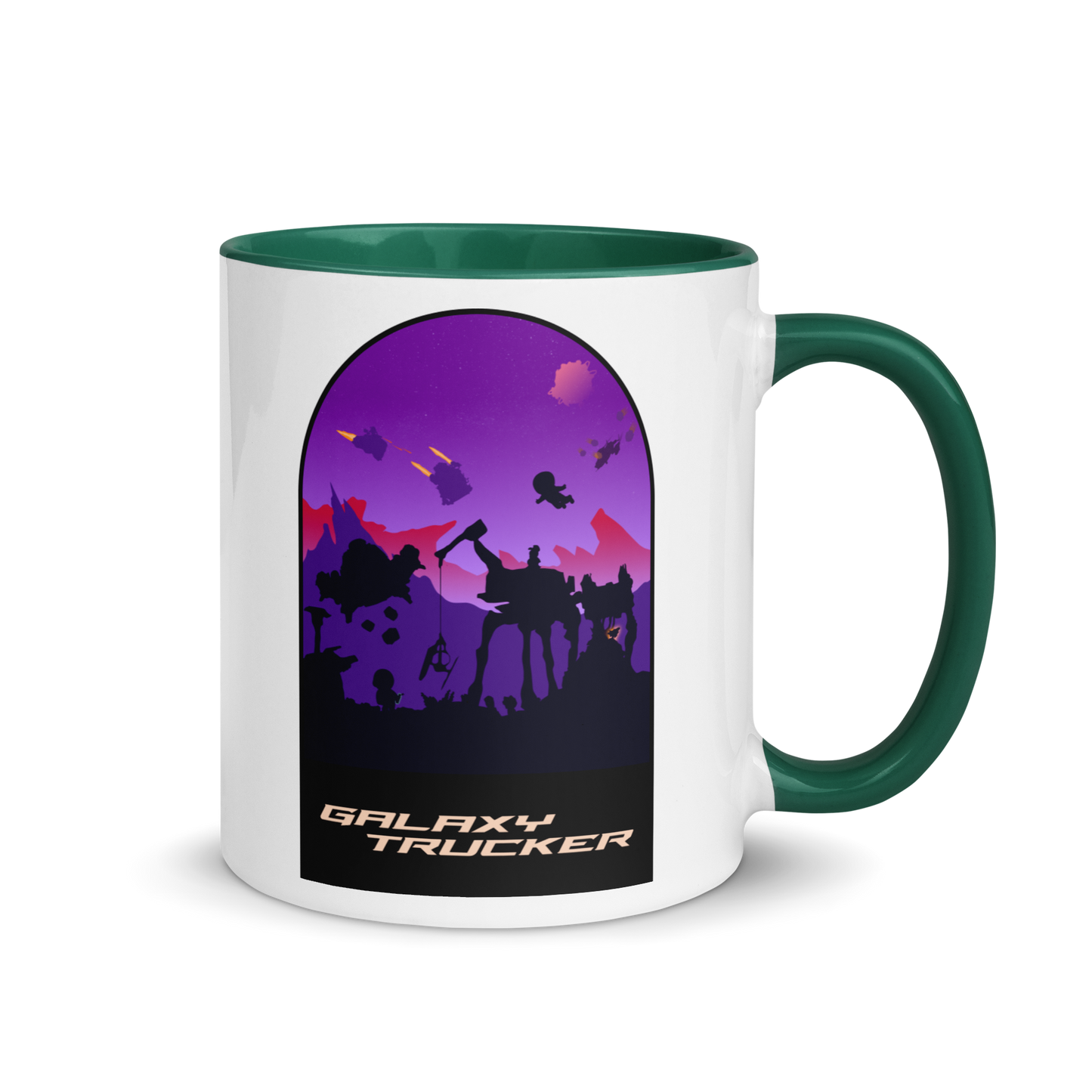 Galaxy Trucker (Twilight) Minimalist Board Game Mug