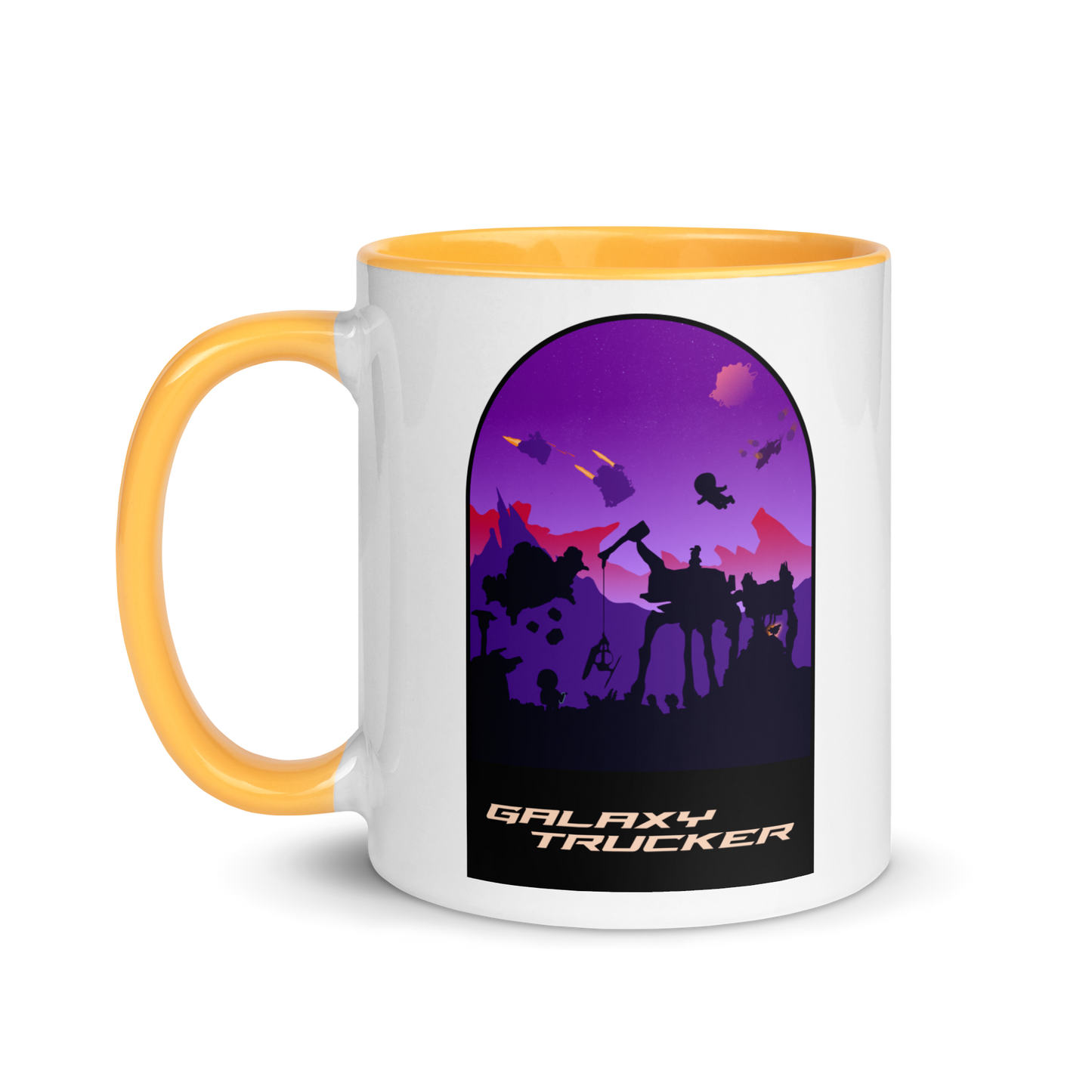 Galaxy Trucker (Twilight) Minimalist Board Game Mug