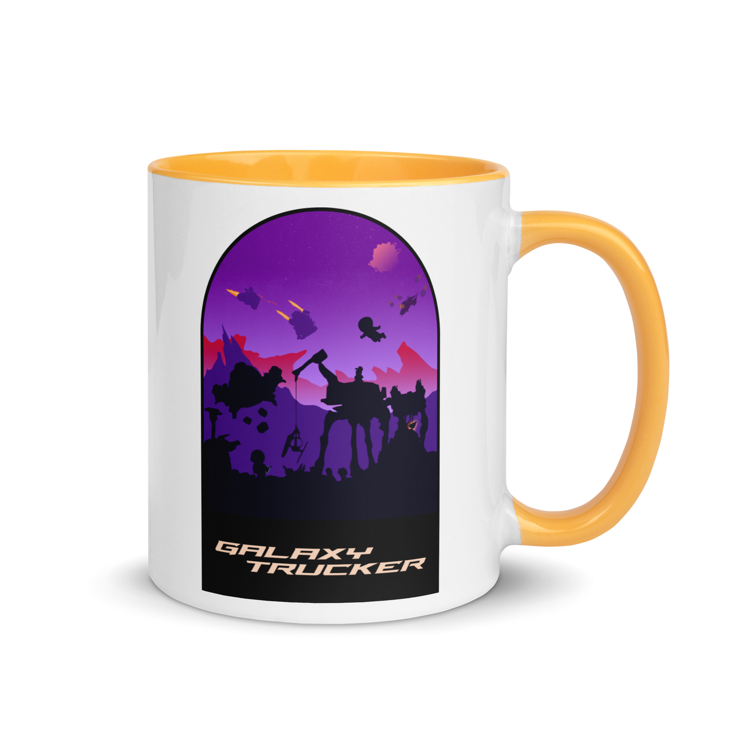 Galaxy Trucker (Twilight) Minimalist Board Game Mug