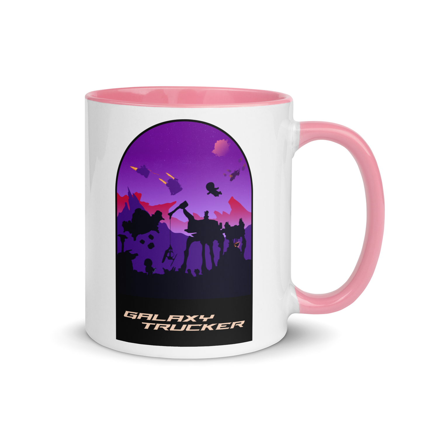 Galaxy Trucker (Twilight) Minimalist Board Game Mug
