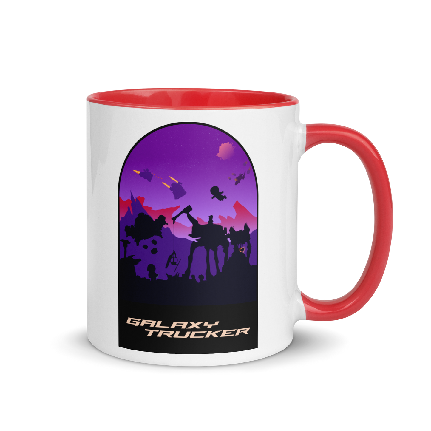 Galaxy Trucker (Twilight) Minimalist Board Game Mug