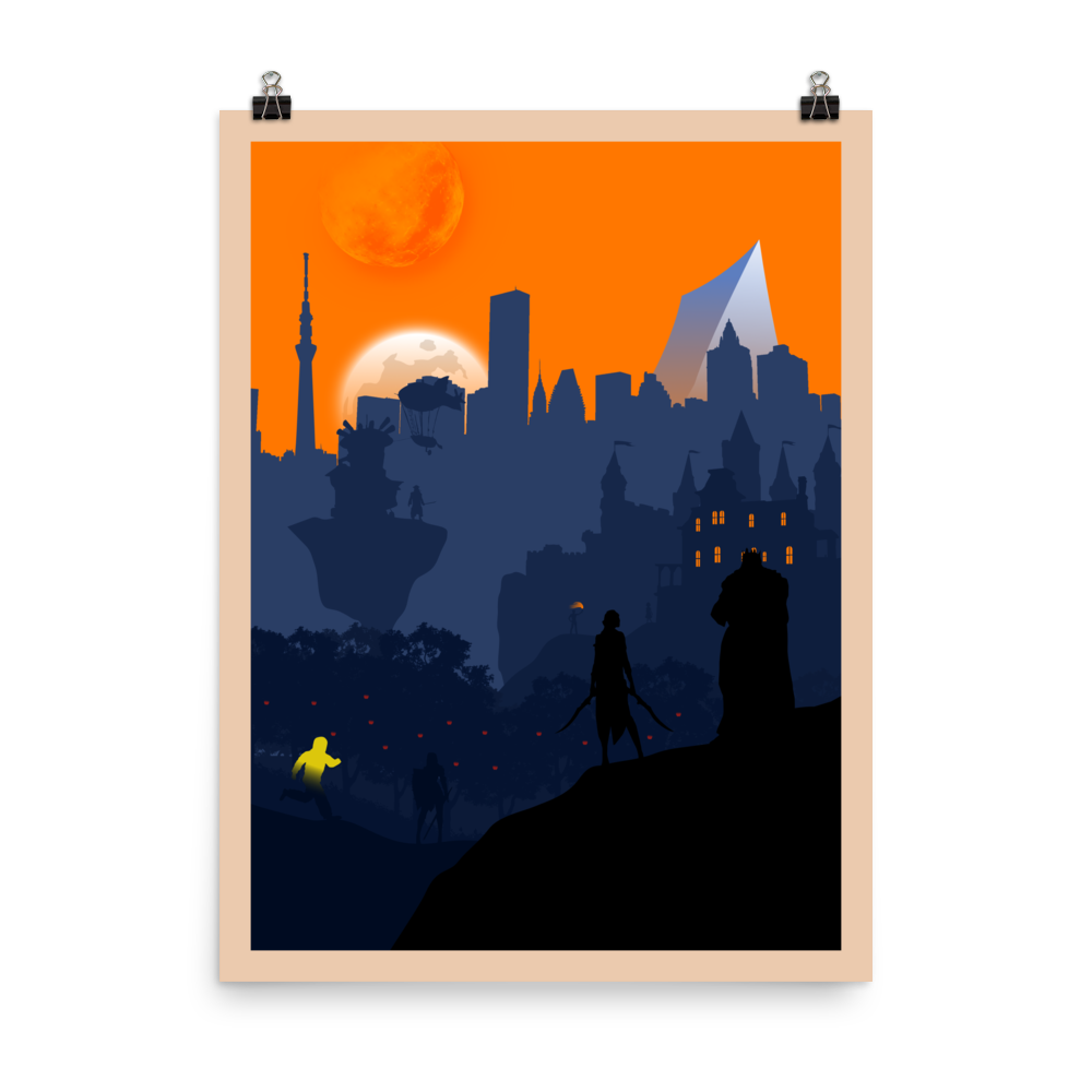 Legacy Board Game Mechanic Minimalist Board Game Art Poster