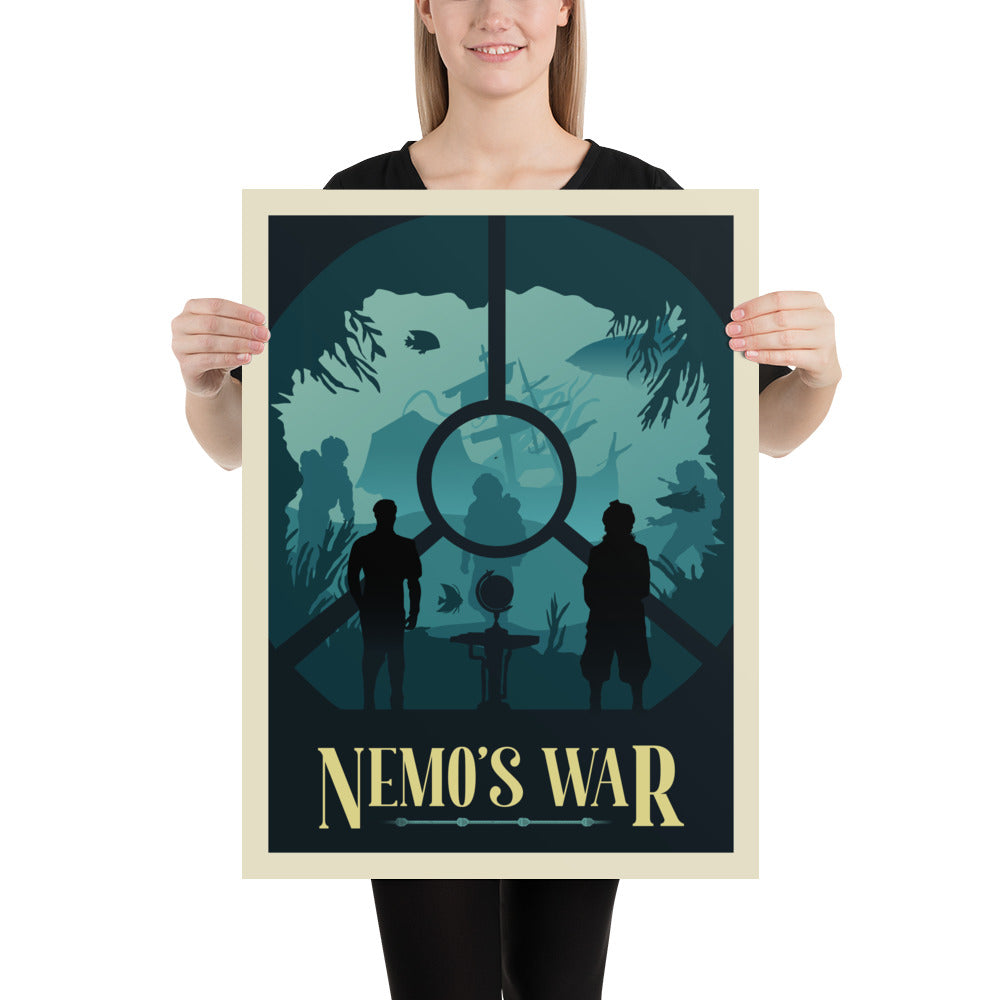 Nemo's War Minimalist Board Game Art Poster