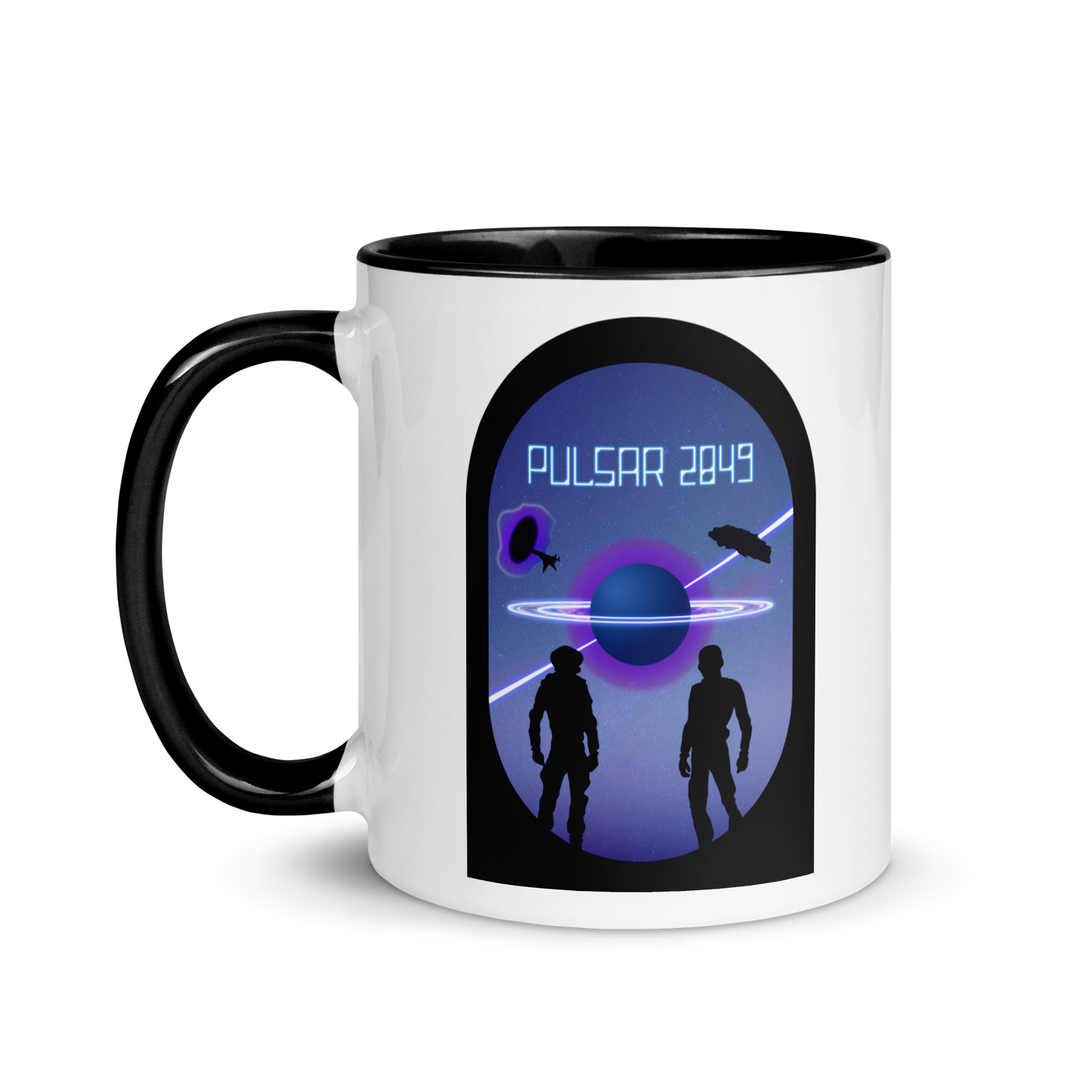 Pulsar 2849 Minimalist Board Game Mug