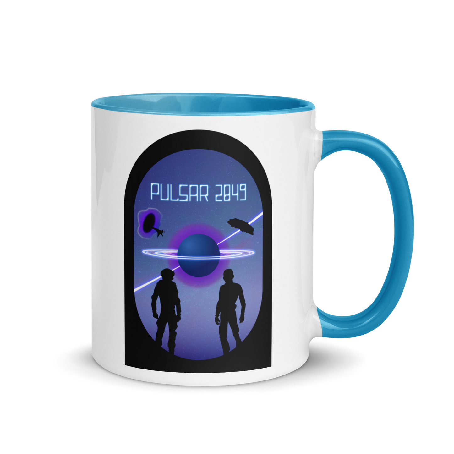 Pulsar 2849 Minimalist Board Game Mug