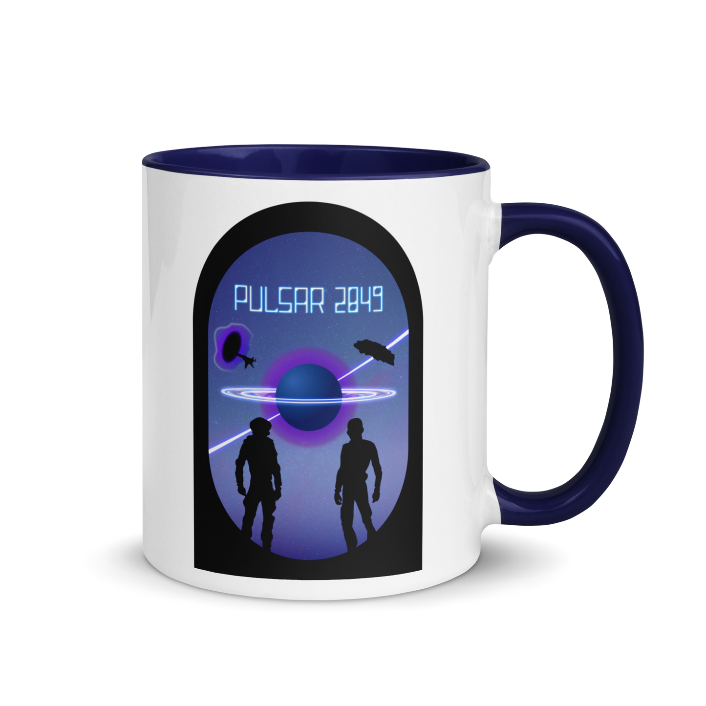 Pulsar 2849 Minimalist Board Game Mug