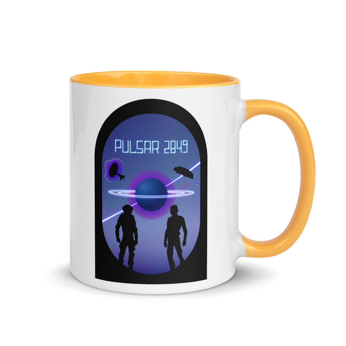 Pulsar 2849 Minimalist Board Game Mug