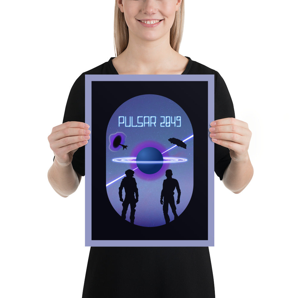 Pulsar 2849 Minimalist Board Game Art Poster