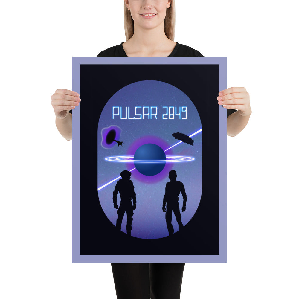 Pulsar 2849 Minimalist Board Game Art Poster