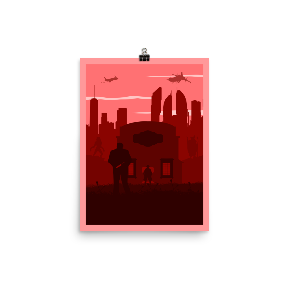 Social Deduction Board Game Mechanic Minimalist Board Game Art Poster