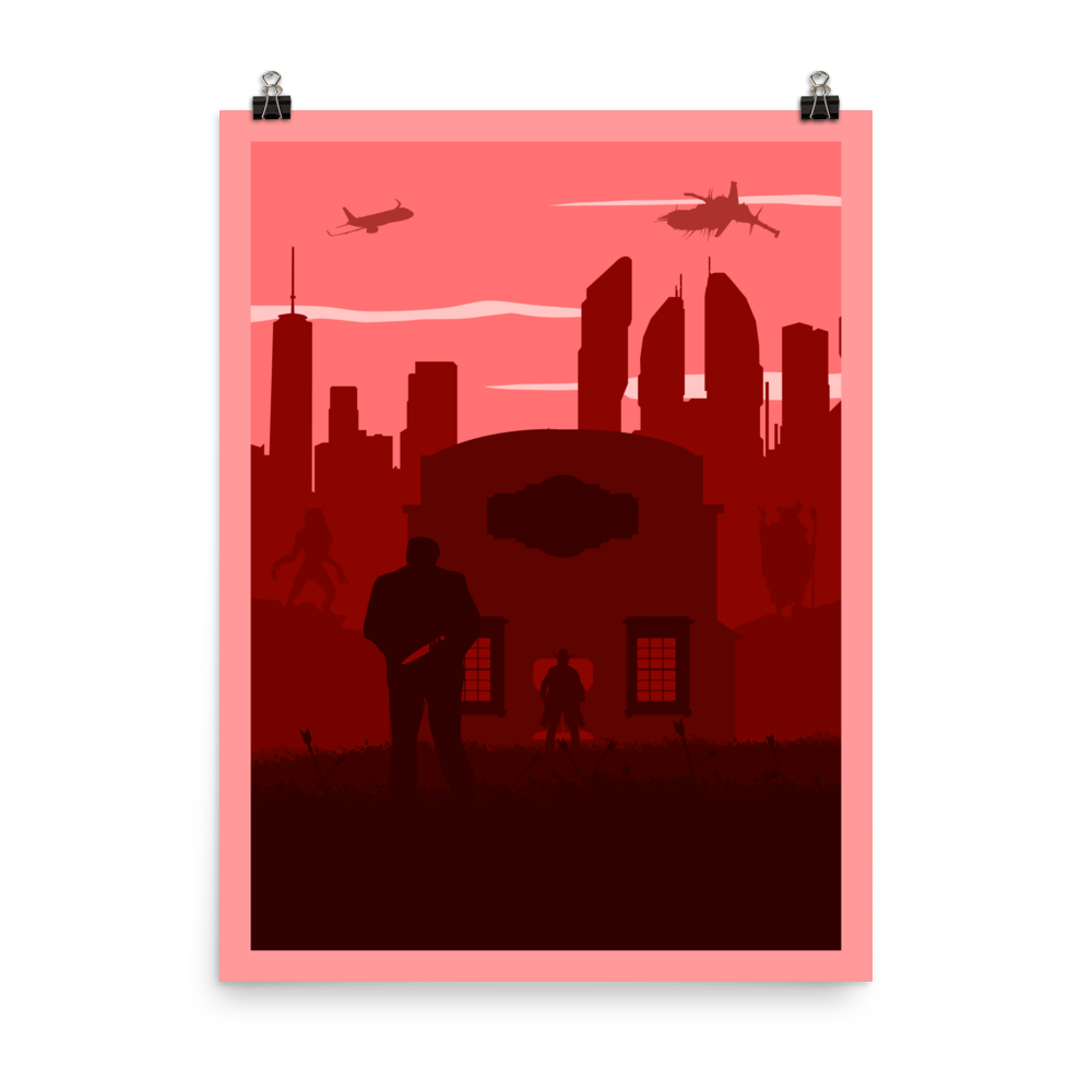 Social Deduction Board Game Mechanic Minimalist Board Game Art Poster