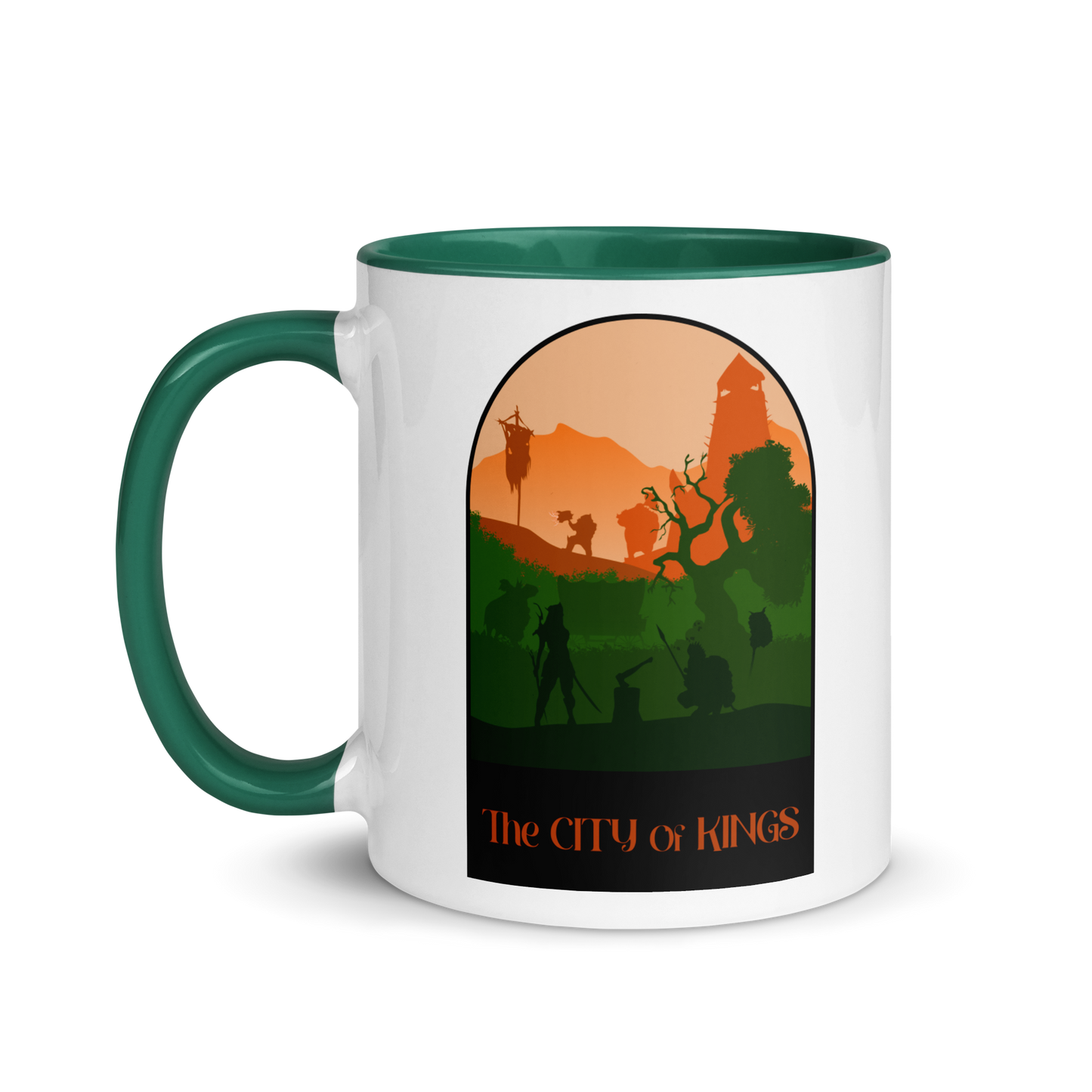 The City of Kings Minimalist Board Game Mug