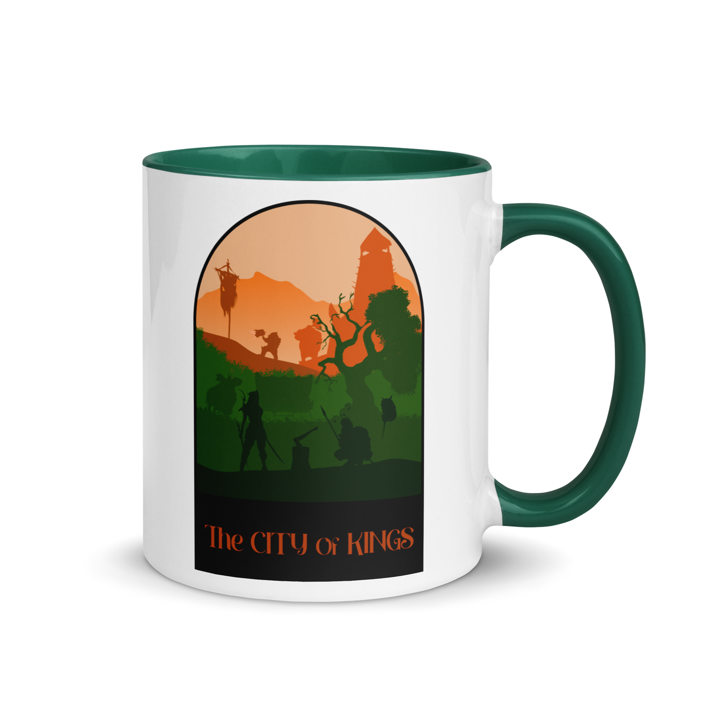 The City of Kings Minimalist Board Game Mug