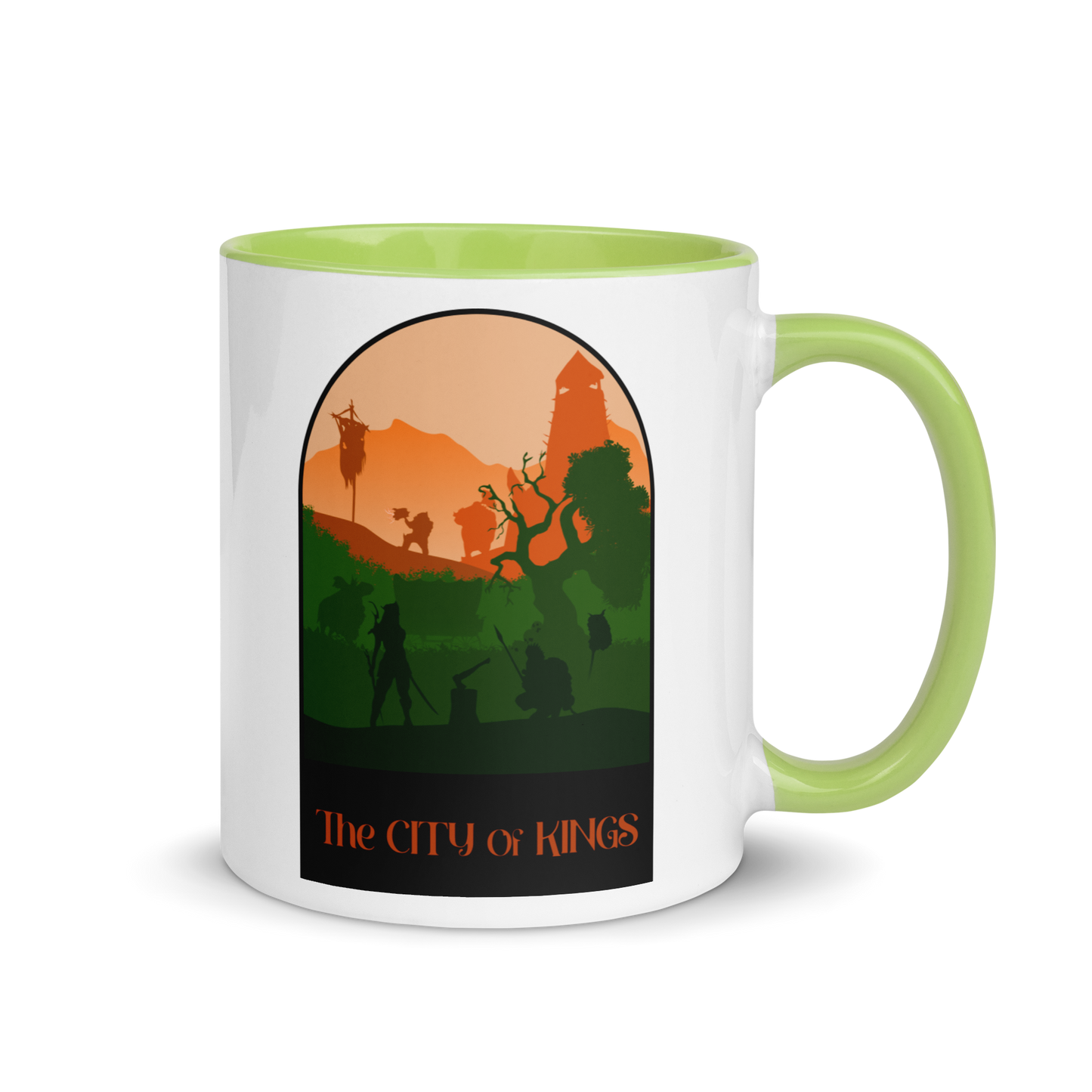 The City of Kings Minimalist Board Game Mug