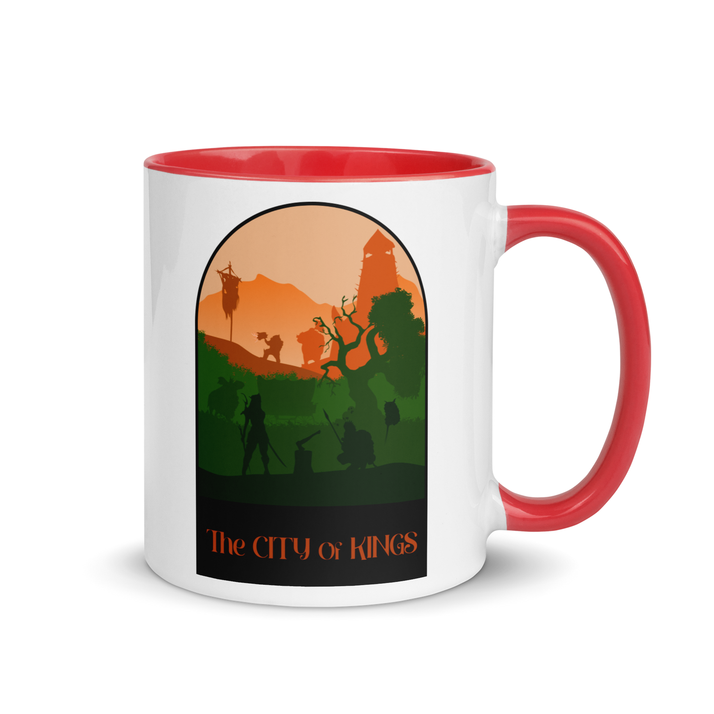 The City of Kings Minimalist Board Game Mug