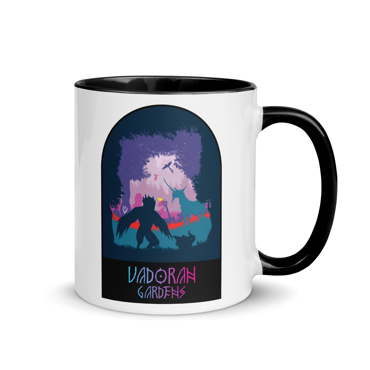 Vadoran Gardens Minimalist Board Game Mug