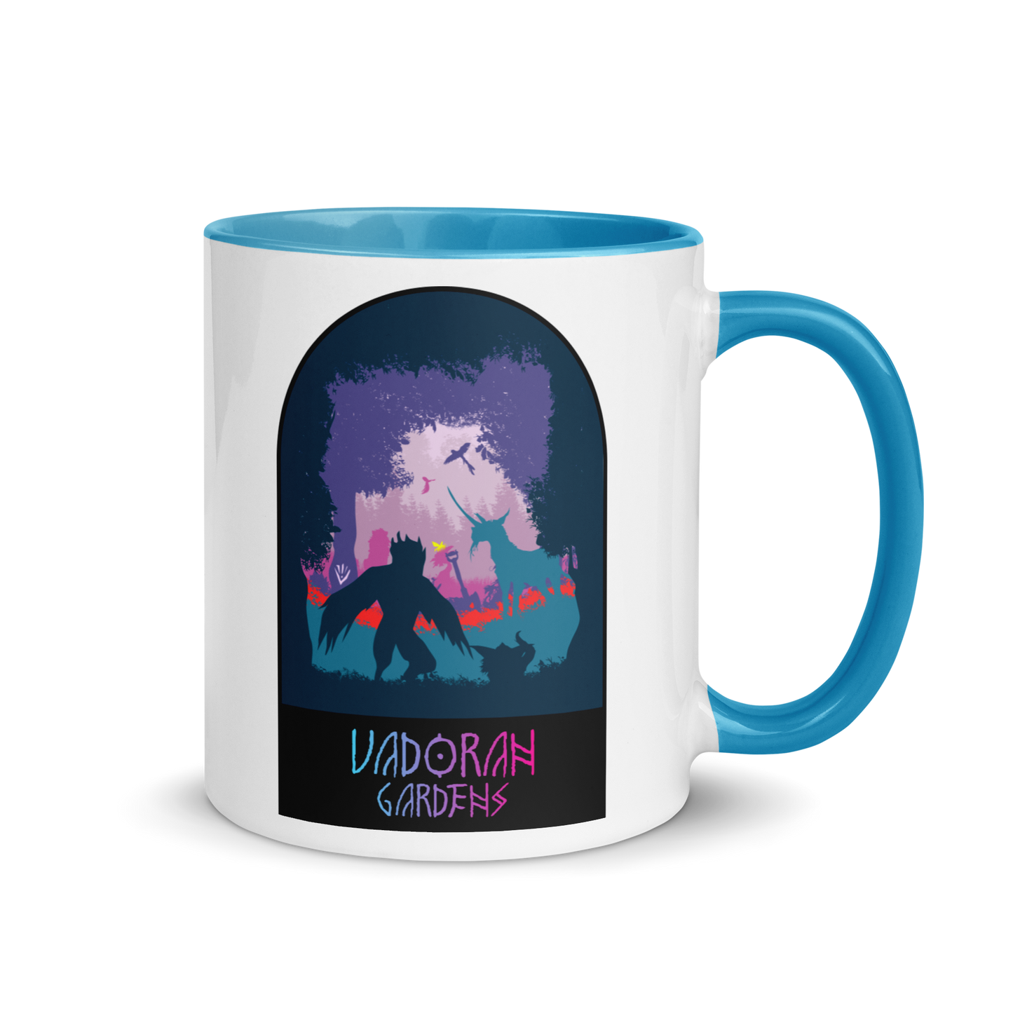 Vadoran Gardens Minimalist Board Game Mug