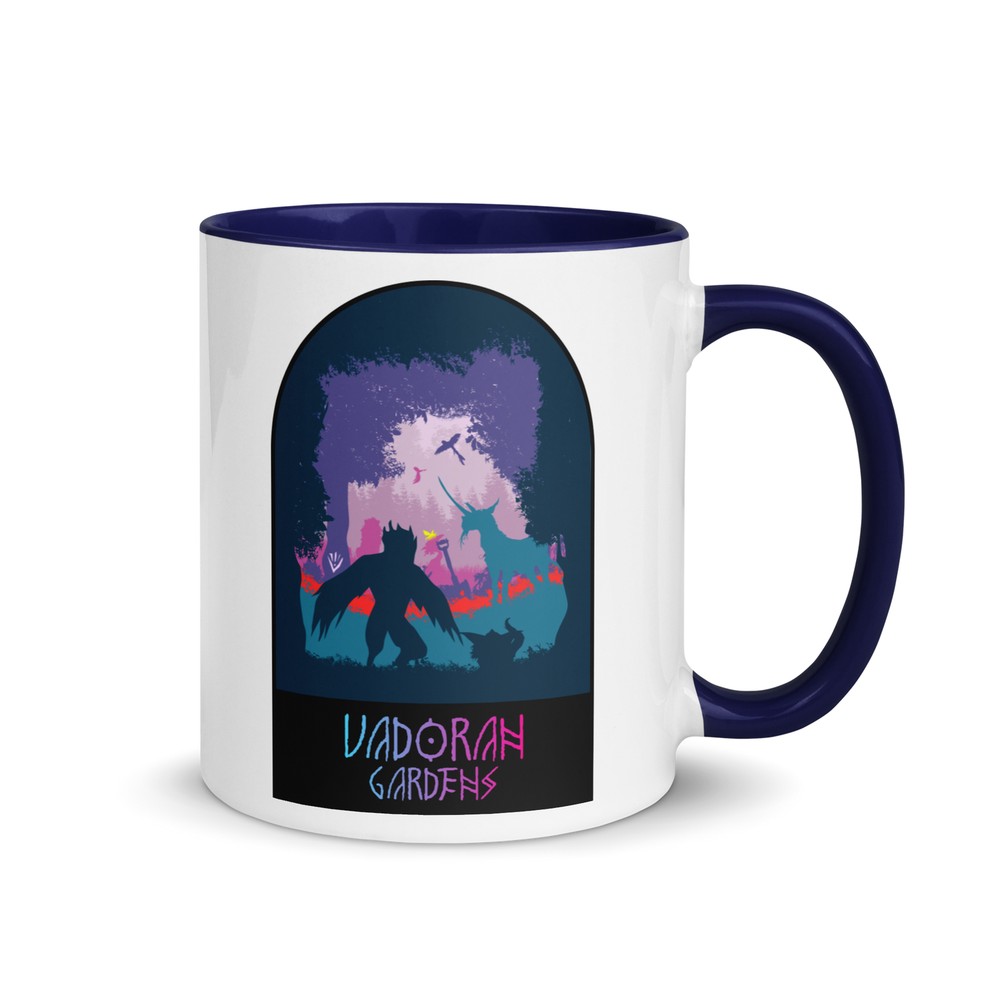 Vadoran Gardens Minimalist Board Game Mug