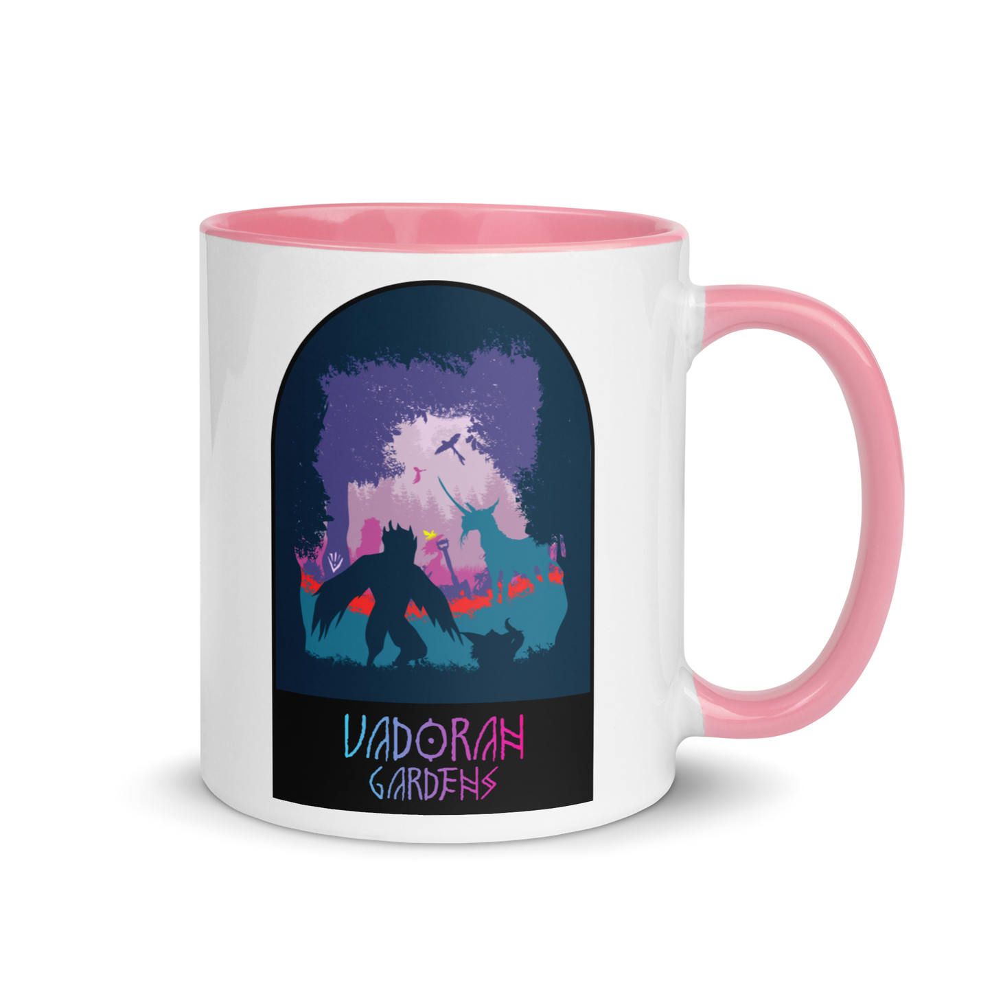 Vadoran Gardens Minimalist Board Game Mug