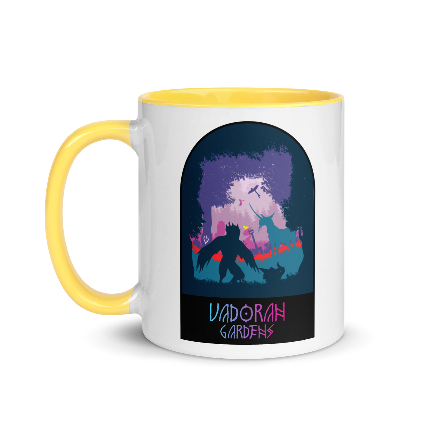Vadoran Gardens Minimalist Board Game Mug