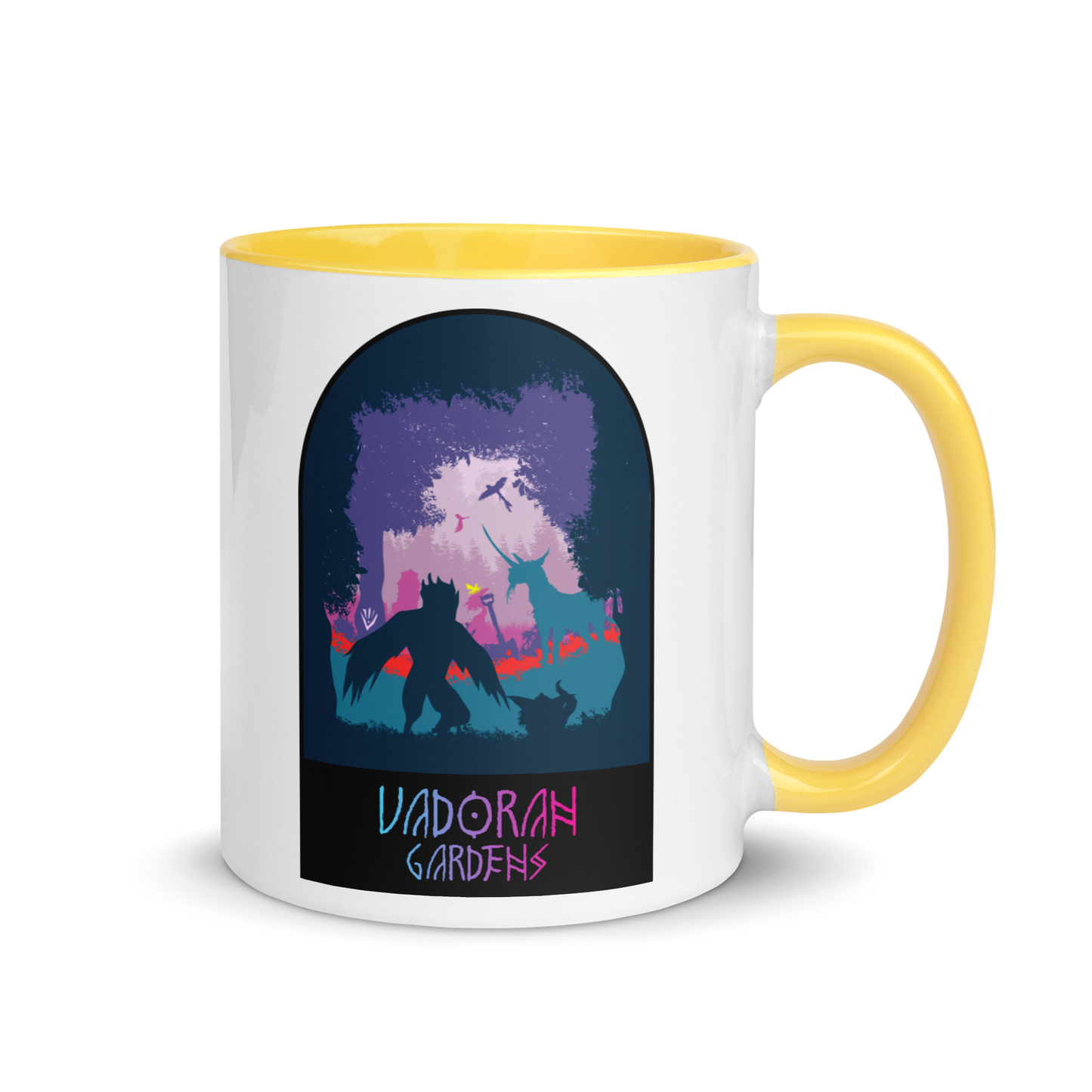 Vadoran Gardens Minimalist Board Game Mug