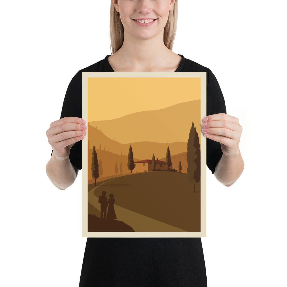 Viticulture Minimalist Board Game Art Poster