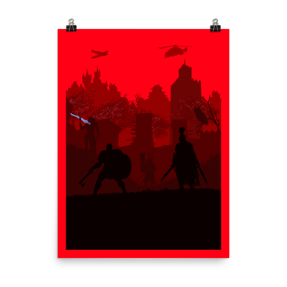War Game Board Game Mechanic Minimalist Board Game Art Poster