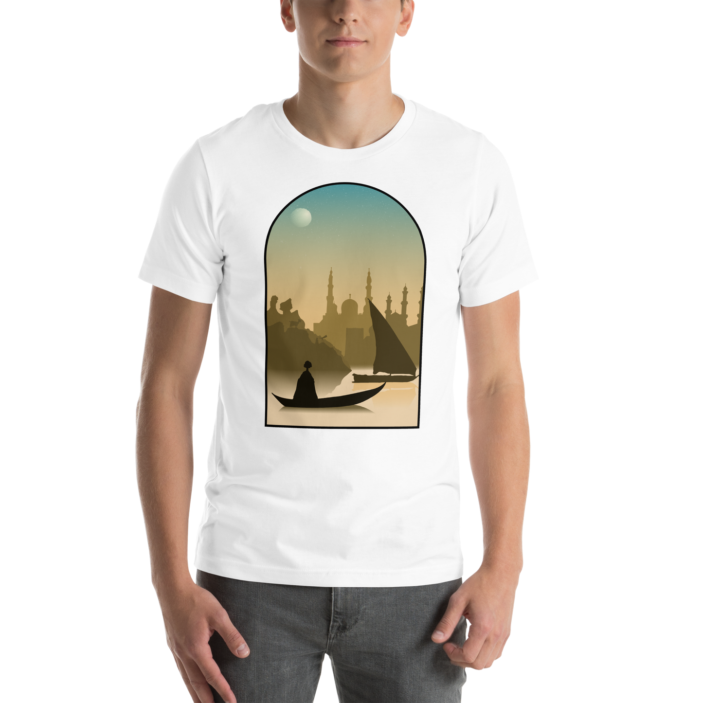 Wayfarers of the South Tigris Minimalist Board Game Unisex T-Shirt