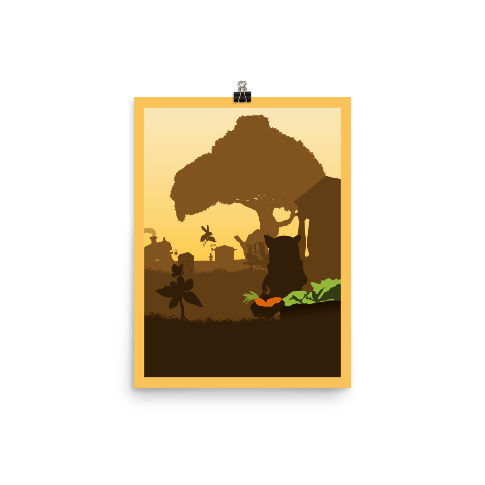 Everdell Newleaf Minimalist Board Game Art Poster