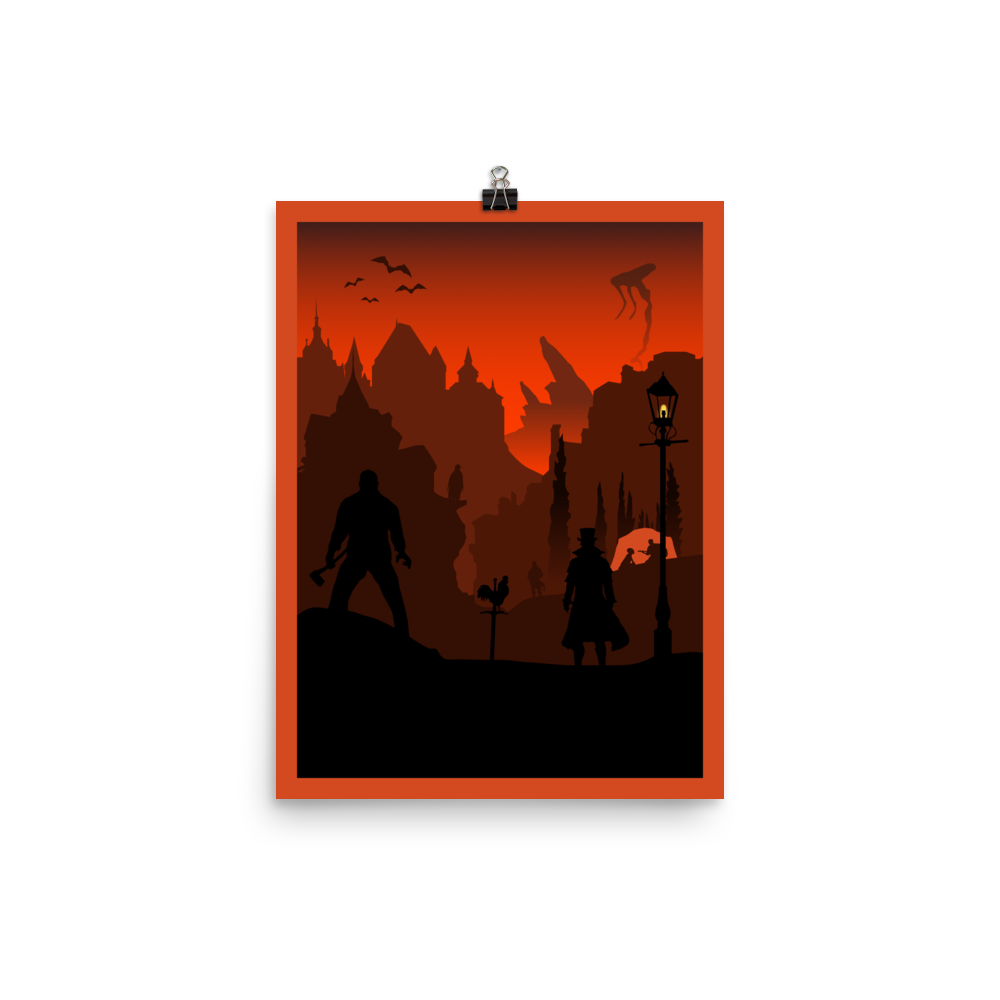 One vs Many Board Game Mechanic Minimalist Board Game Art Poster