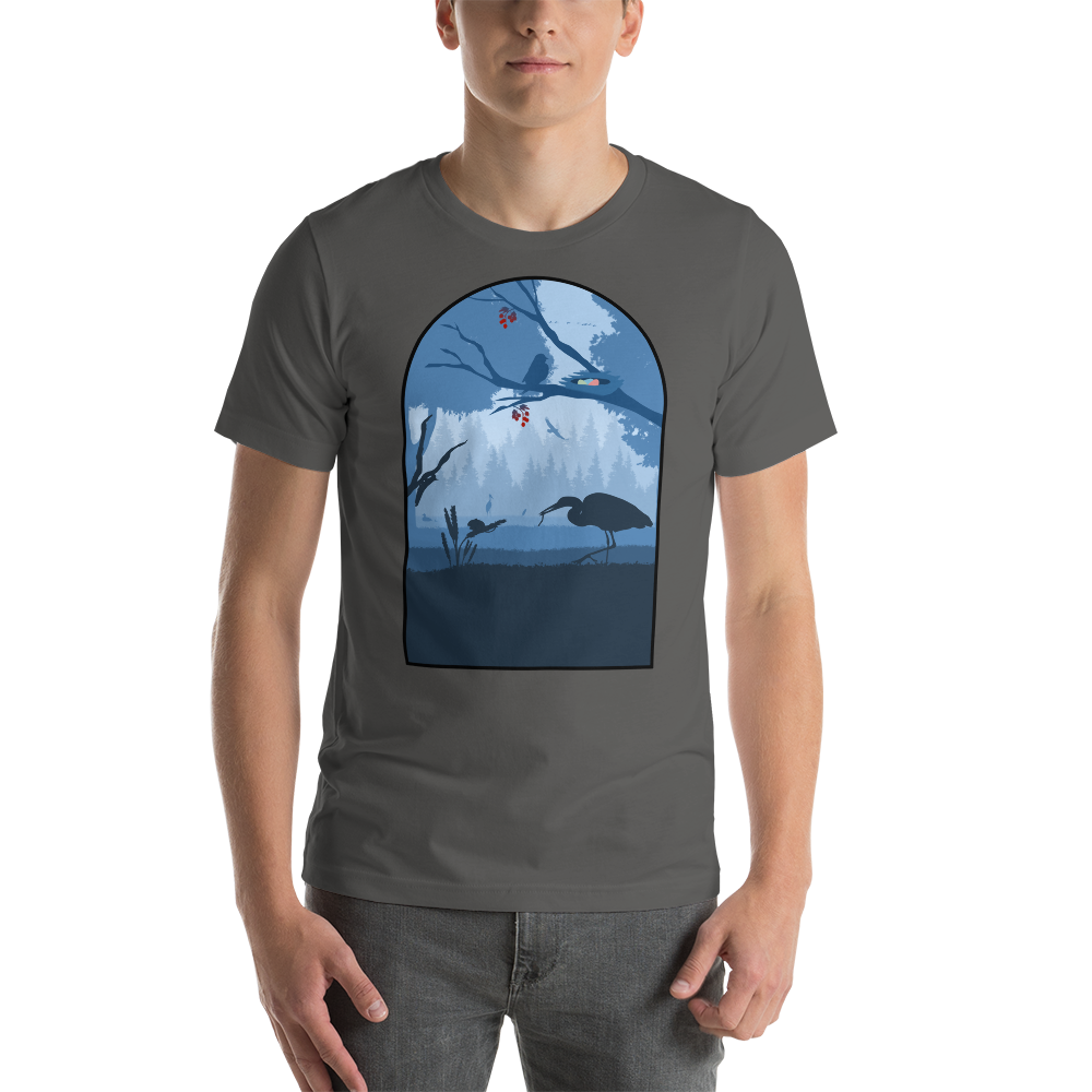 Wingspan Minimalist Board Game unisex t-shirt