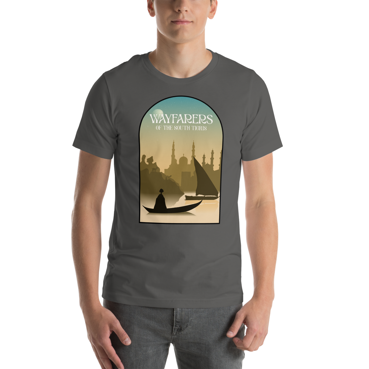 Wayfarers of the South Tigris Minimalist Board Game Unisex T-Shirt